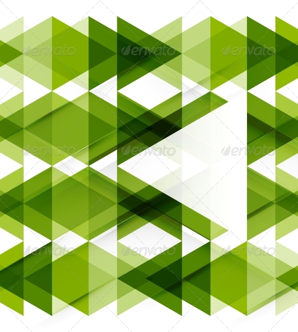 Modern Geometric Abstract Background Template - Backgrounds Decorative