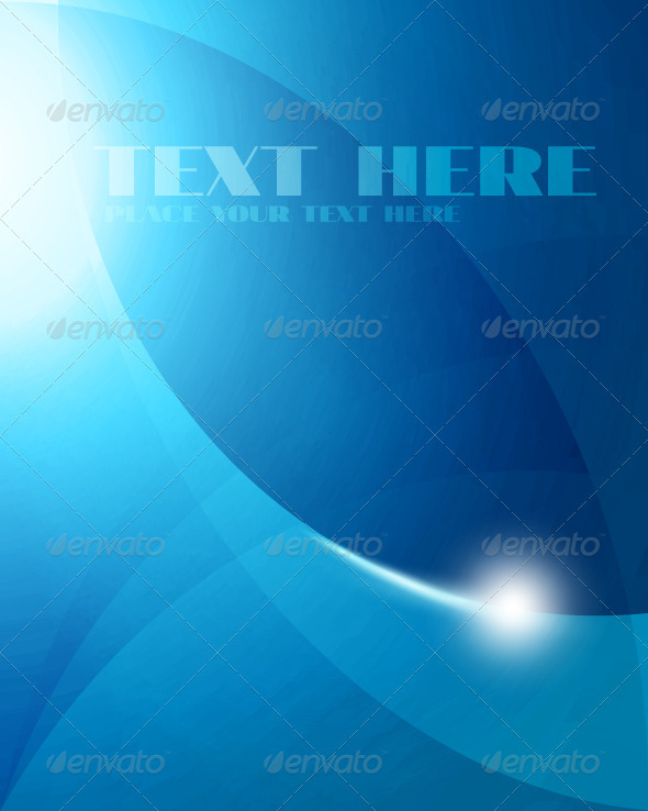 Abstract Blue Background - Backgrounds Business
