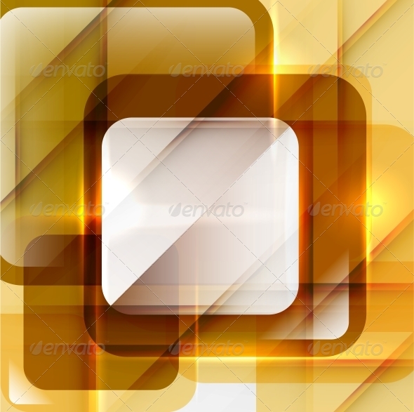 Orange Modern Geometric Abstract Background - Backgrounds Decorative