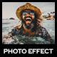 Retro Distortion Photo Effect