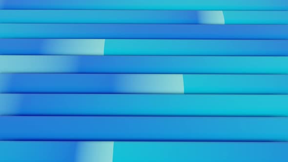 Abstract Blue Loading Bars 3d Render Animation Background alt