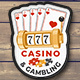 Casino and Gambling sticker