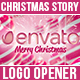 Christmas Story Logo Opener - VideoHive Item for Sale
