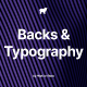 Backs &amp; Typography - Premiere Pro - VideoHive Item for Sale