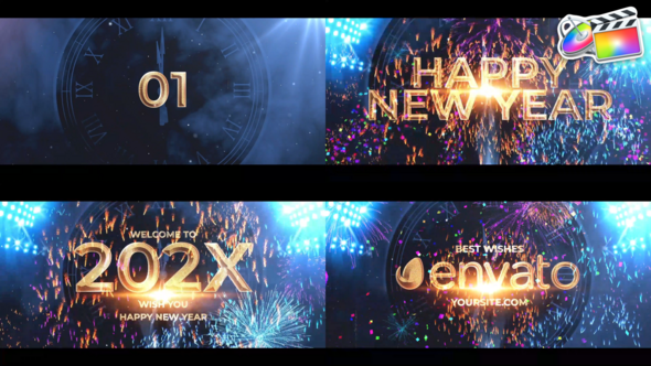 Happy New Year Countdown for FCPX