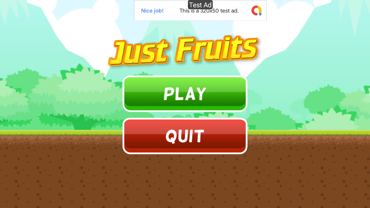 Just Fruits - Android Game with AdMob by funtoonz | CodeCanyon