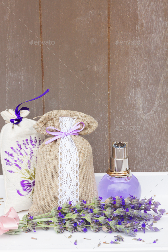 Dry lavender flowers Stock Photo by Neirfy007