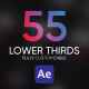 55 Lower Thirds | After Effects