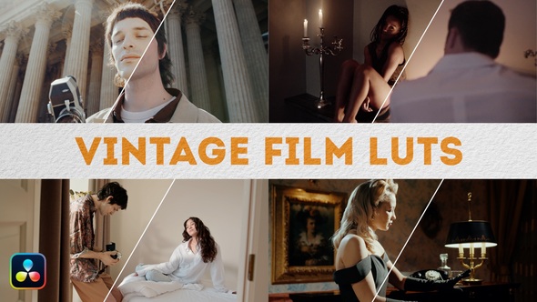 Vintage Film LUTs | DaVinci Resolve