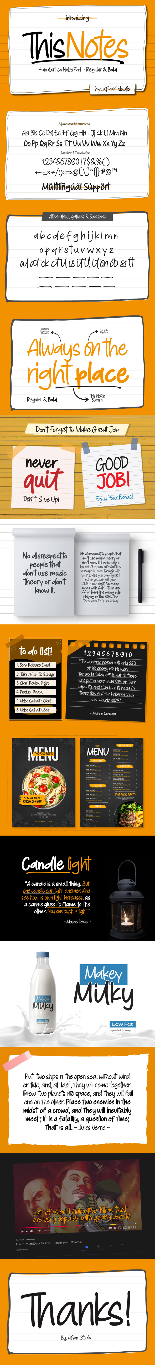 [DOWNLOAD]This Notes - Handwritten Marker Note Font