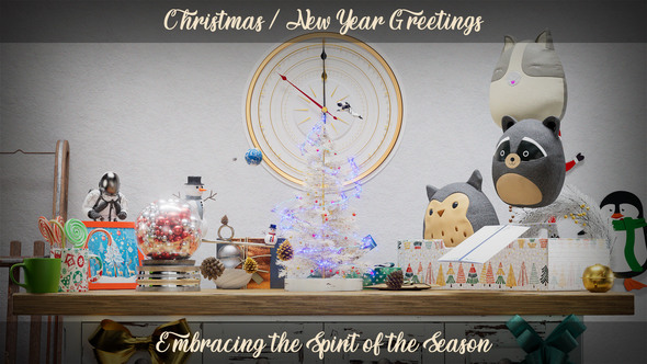 Christmas - New Year Greetings - Embracing the Spirit of the Season
