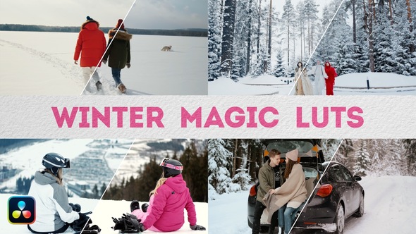 Winter Magic LUTs | DaVinci Resolve