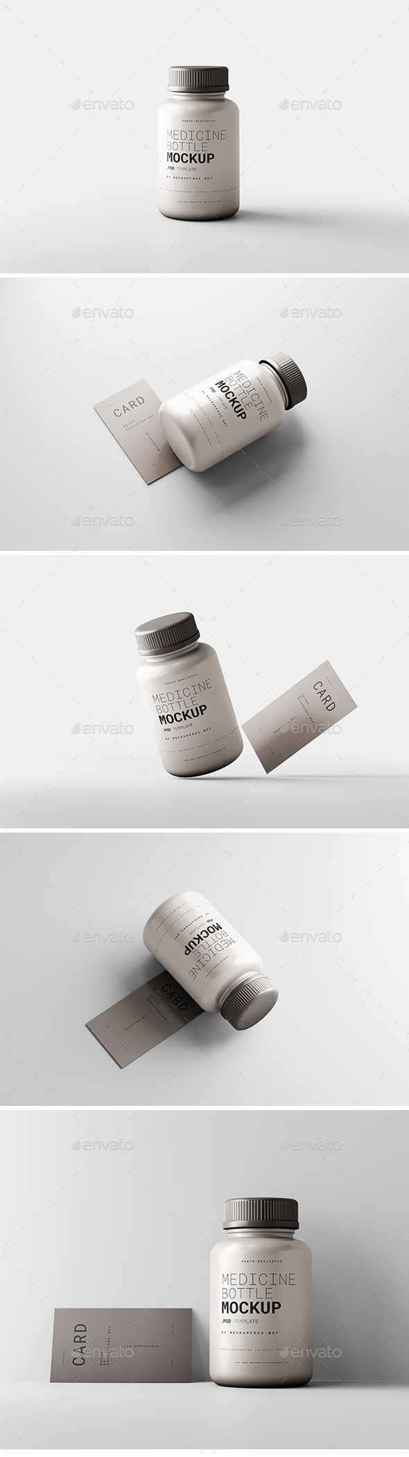 Medicine Bottle Mockup