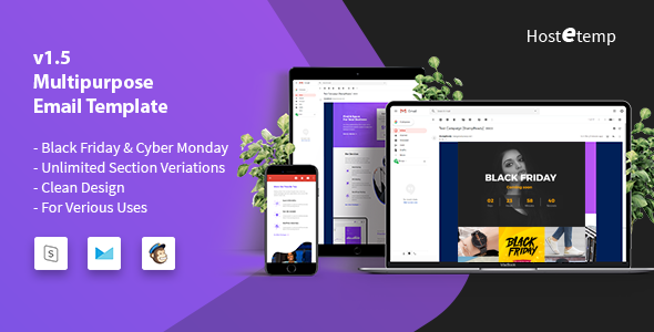 Hostetemp - Multipurpose Email Templates