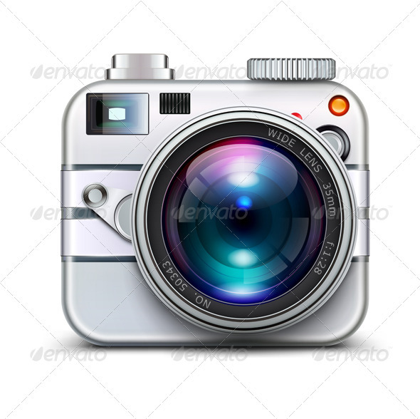 Photo Camera - Objects Vectors