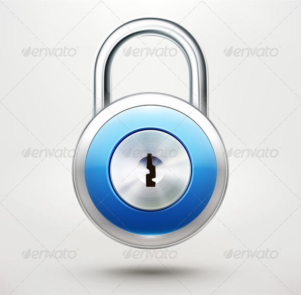 Security Concept - Objects Vectors
