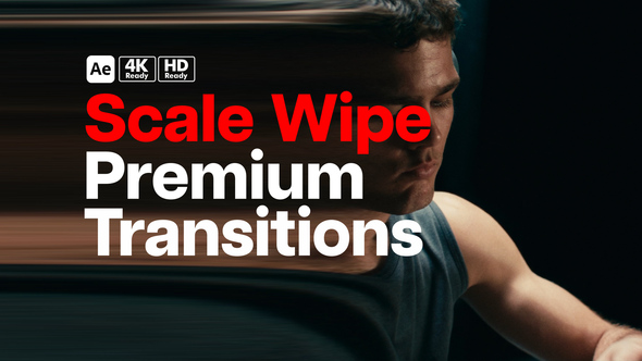 Premium Transitions Scale Wipe Elements template preview