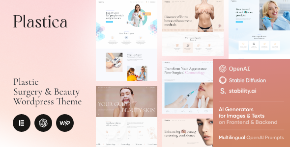 [DOWNLOAD]Plastica - Plastic Surgery & Beauty WordPress Theme