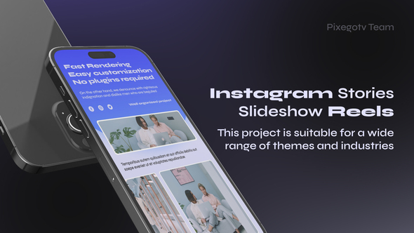 Instagram Vertical Agency Product Promo template preview
