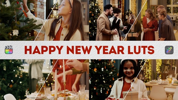 Happy New Year LUTs | Apple Motion & FCPX