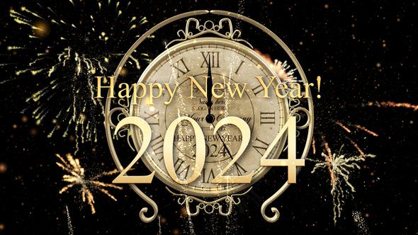 New Year Countdown Clock 2024 V1