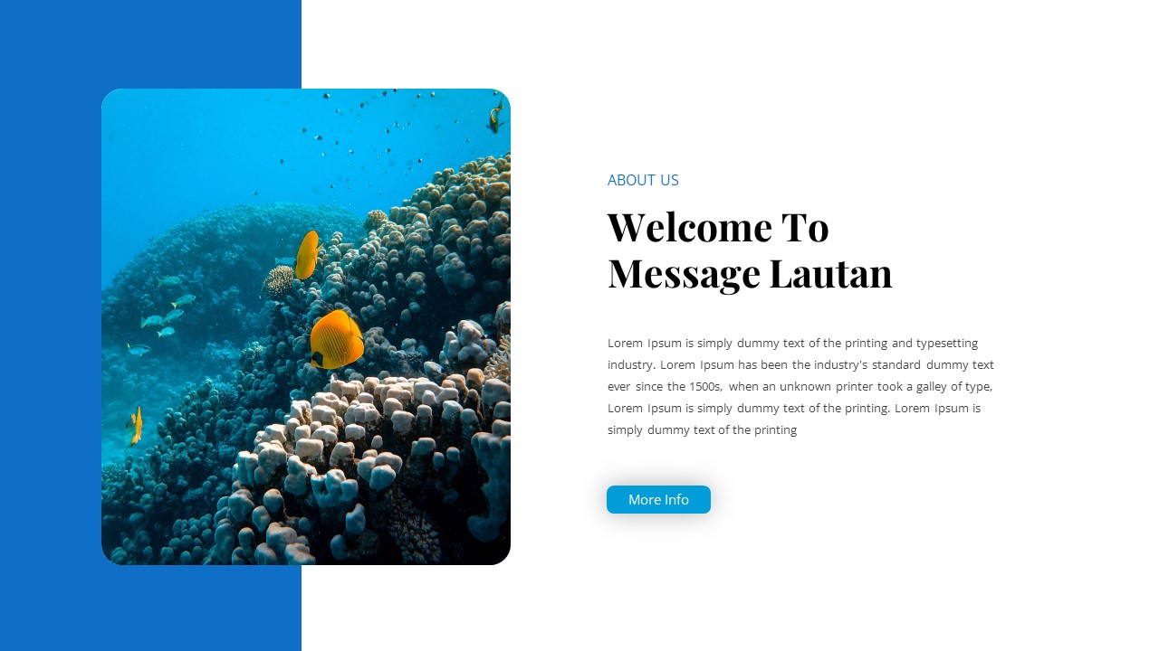 Lautan - Powerpoint Template, Presentation Templates 