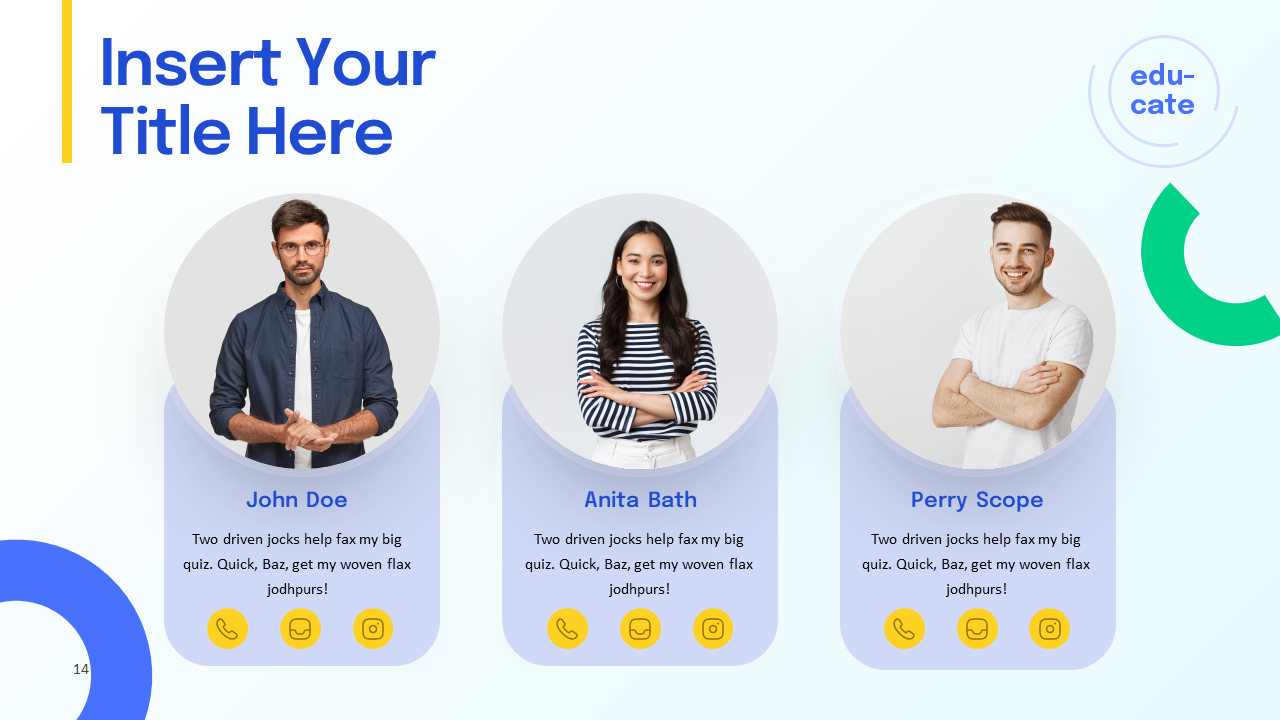 Educafy - Education Keynote Presentation Template, Presentation Templates