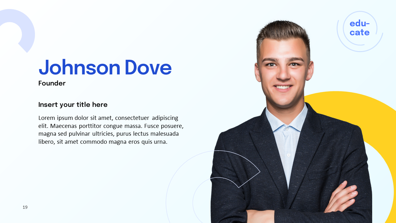 Educafy - Education Keynote Presentation Template, Presentation Templates