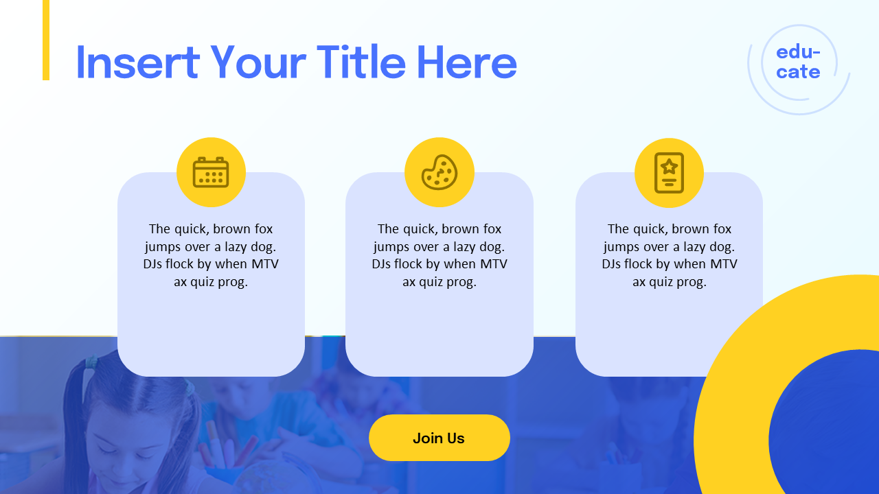 Educafy - Education Keynote Presentation Template, Presentation Templates