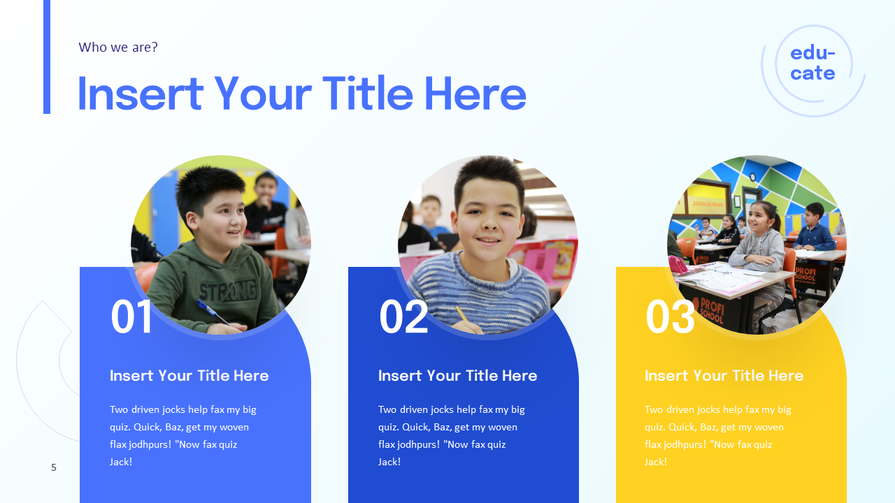 Educafy - Education Keynote Presentation Template, Presentation Templates