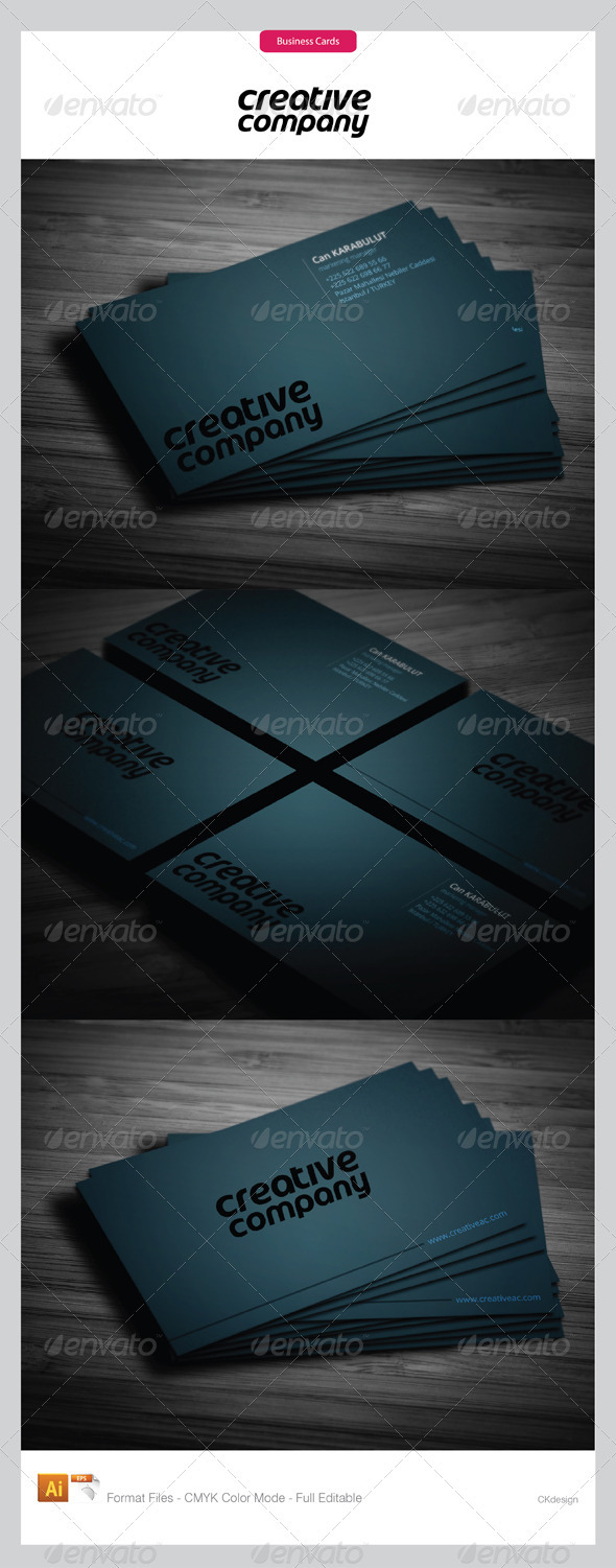 Corporate Business Cards 282 - Corporate Business Cards