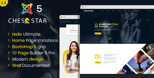 [DOWNLOAD]Chesstar - Joomla 5 Chess and Personal Trainer Template | Spots Club