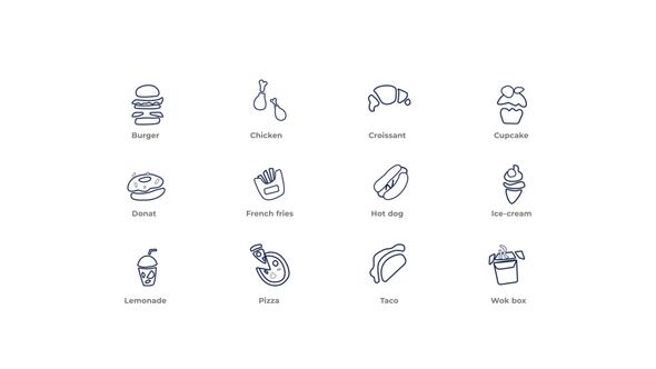 Fastfood - Outline Icons