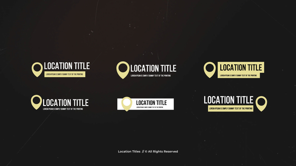Location Titles | DR