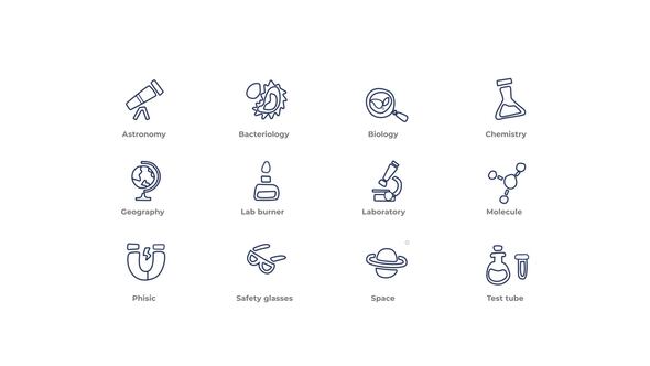 Science - Outline Icons