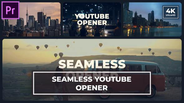 Seamless Opener MOGRT for Premier Pro