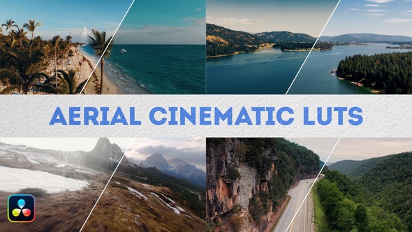 Aerial Cinematic LUTs | DaVinci Resolve