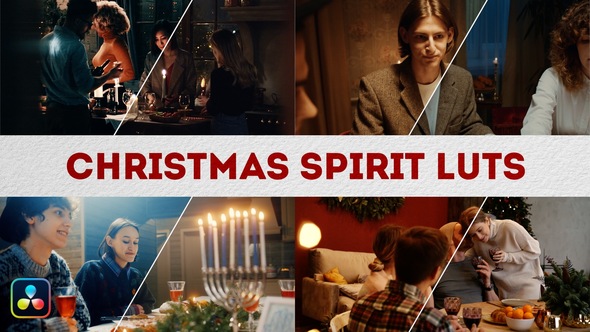 Christmas Spirit LUTs | DaVinci Resolve