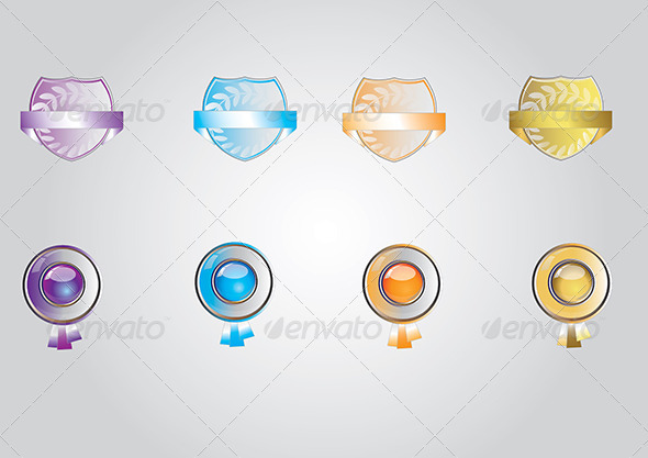 award icon set - Miscellaneous Vectors