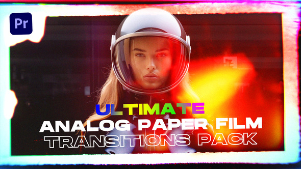 Ultimate Analog Paper Film Transitions Pack | Premiere Pro