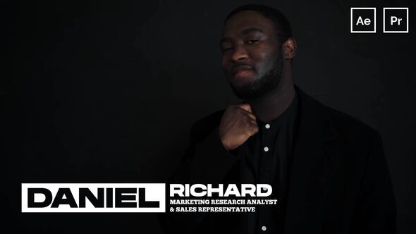 Lower Thirds | After Effects Elements template preview