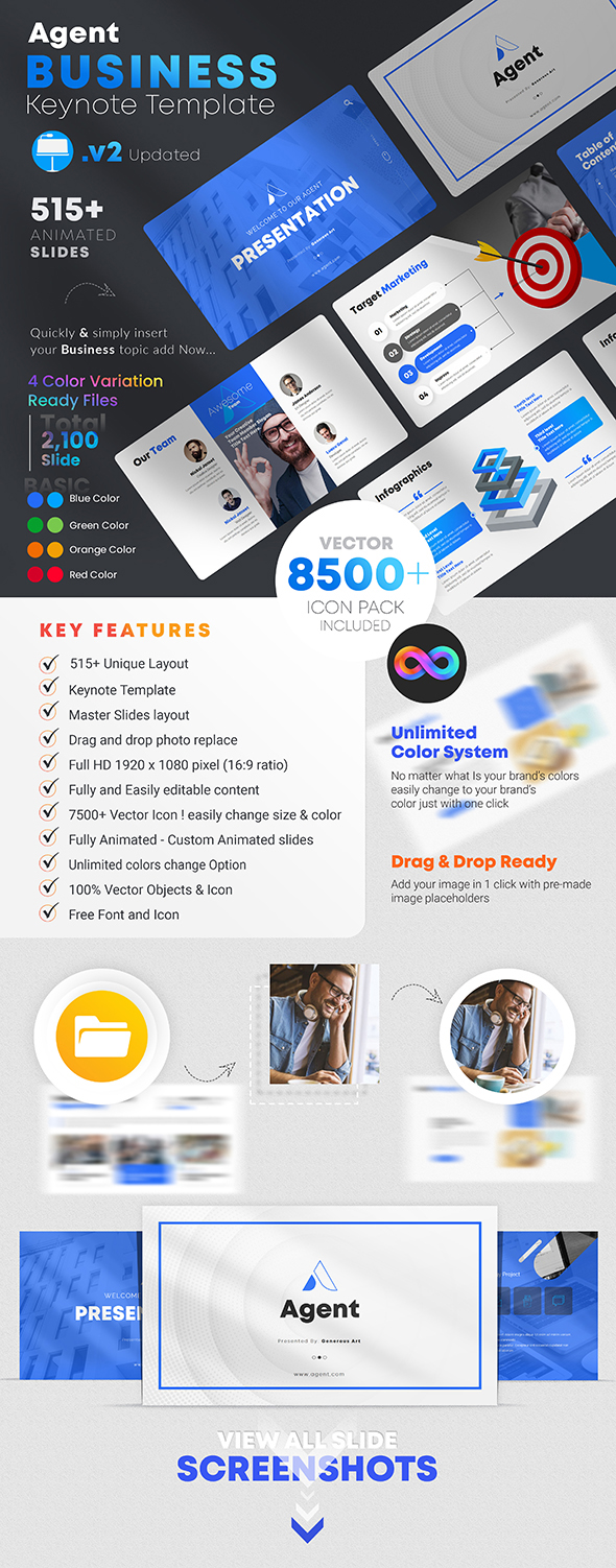 Agent Keynote Presentation Template
