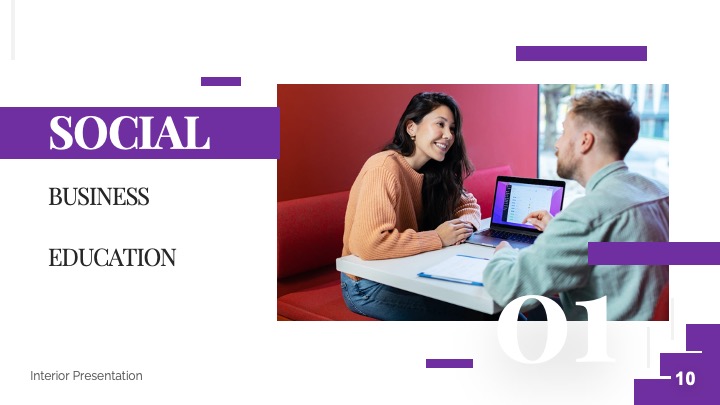 Elegance Decor Interior PowerPoint Template, Presentation Templates