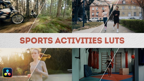 Sports Activities LUTs | DaVinci Resolve