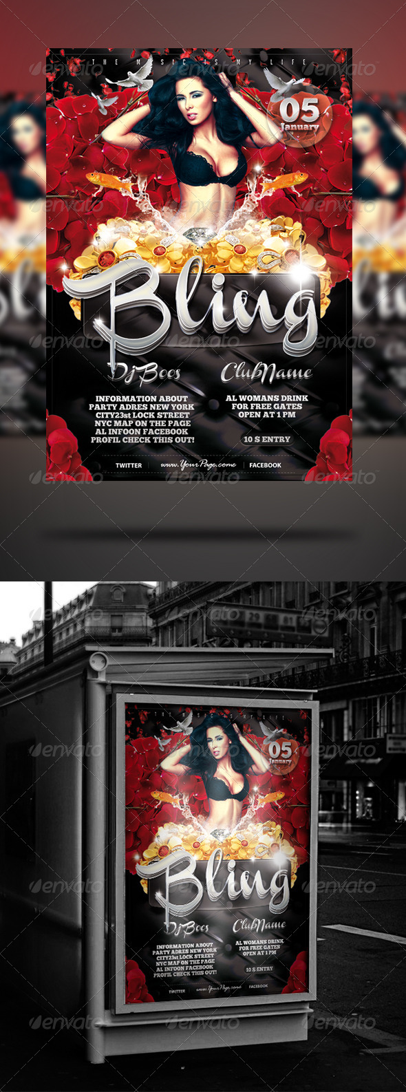 Exclusive Party Template - Clubs & Parties Events