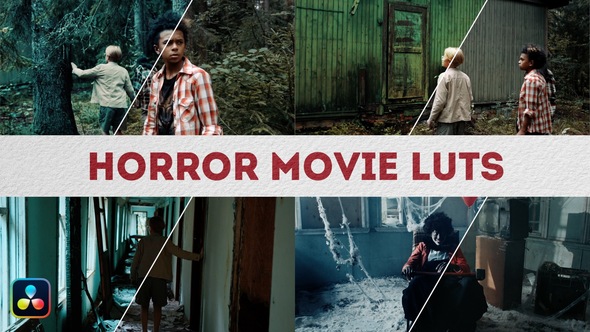 Horror Movie LUTs | DaVinci Resolve
