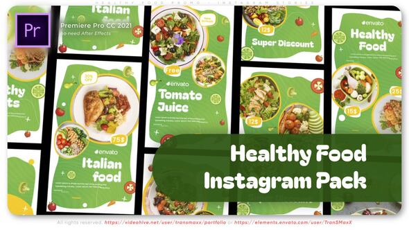 Healthy Food Promo - Instagram Stories