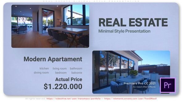 Real Estate Minimal Style Presentation