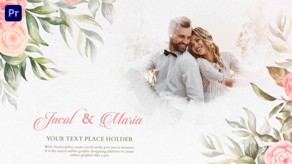 Paper Texture Background Wedding Invitation Slideshow