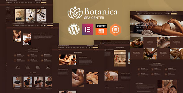 Botanica – WordPress Theme For Spa, Beauty & Wellness